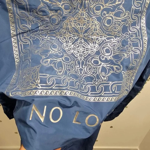 KORAL Eve Rincosa Blue Hooded Rain Jacket Size S - Picture 5 of 12